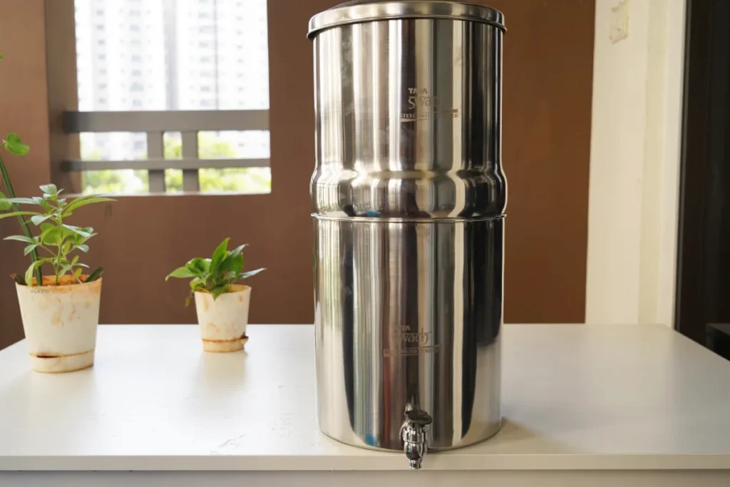 steel tank in water purifier