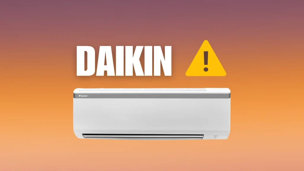 Daikin AC error codes