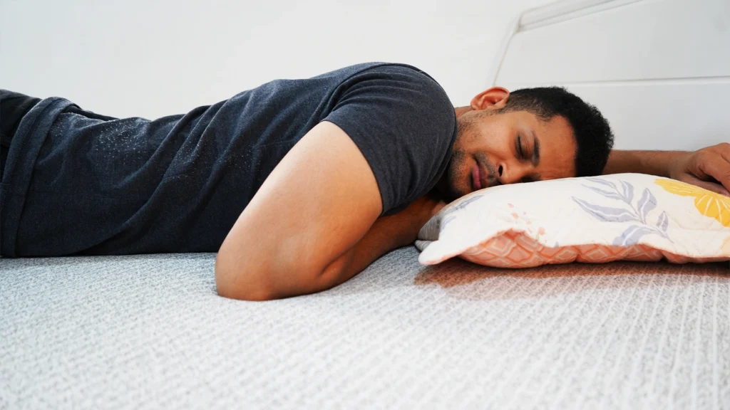 Sleeping on Flo Anti Gravity mattress
