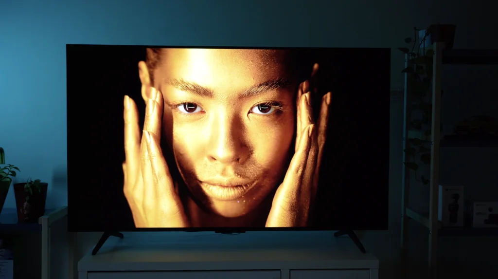 TCL mini led tv black levels